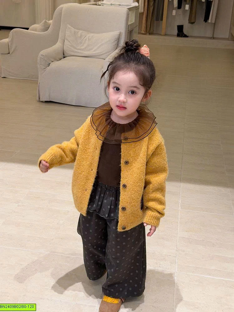SET ÁO LÔNG VÀNG 3 CHI TIẾT