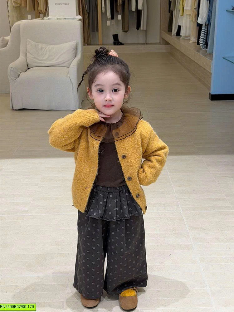 SET ÁO LÔNG VÀNG 3 CHI TIẾT