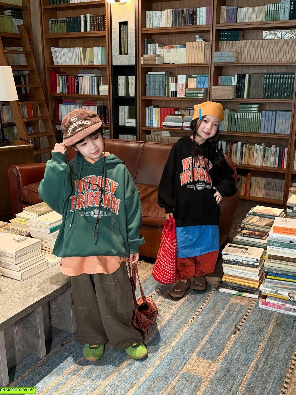 ÁO HOODIE CHỮ KUMAI