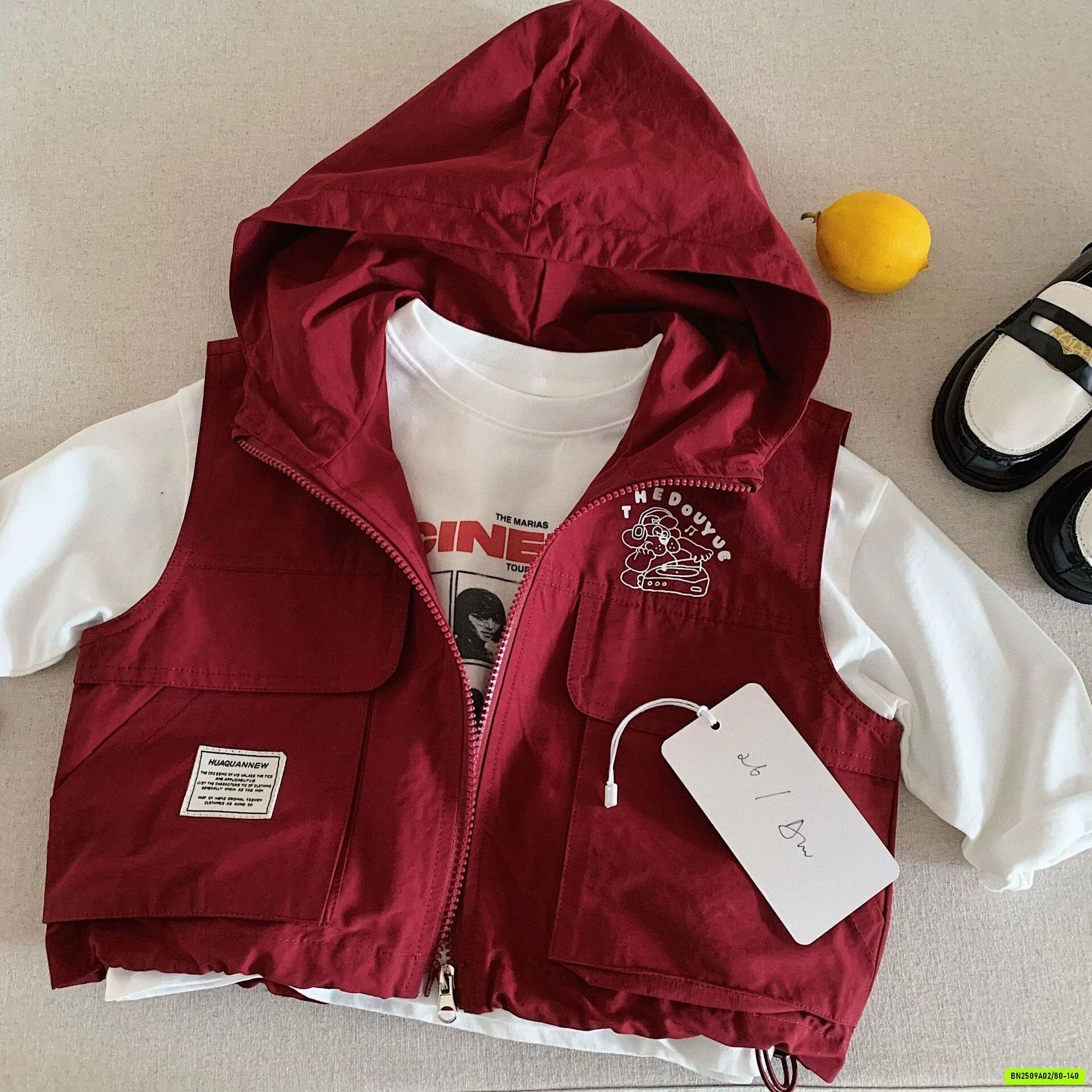 KHOÁC GILE GIÓ LIỀN MŨ