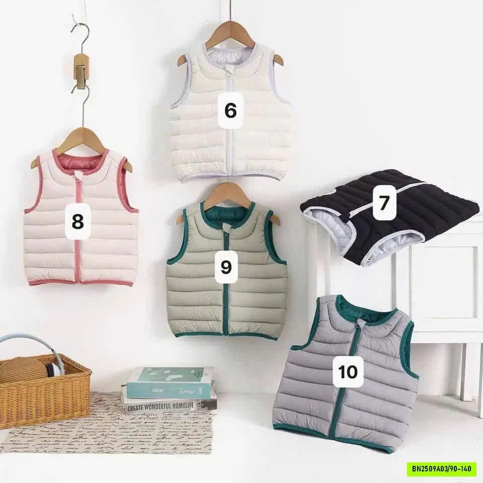 KHOÁC GILE PHAO SIÊU NHẸ PHỐI VIỀN