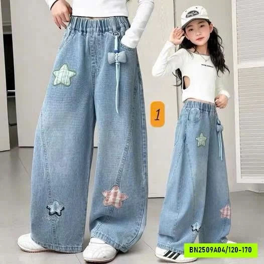 BST JEANS BAGGY BÉ GÁI
