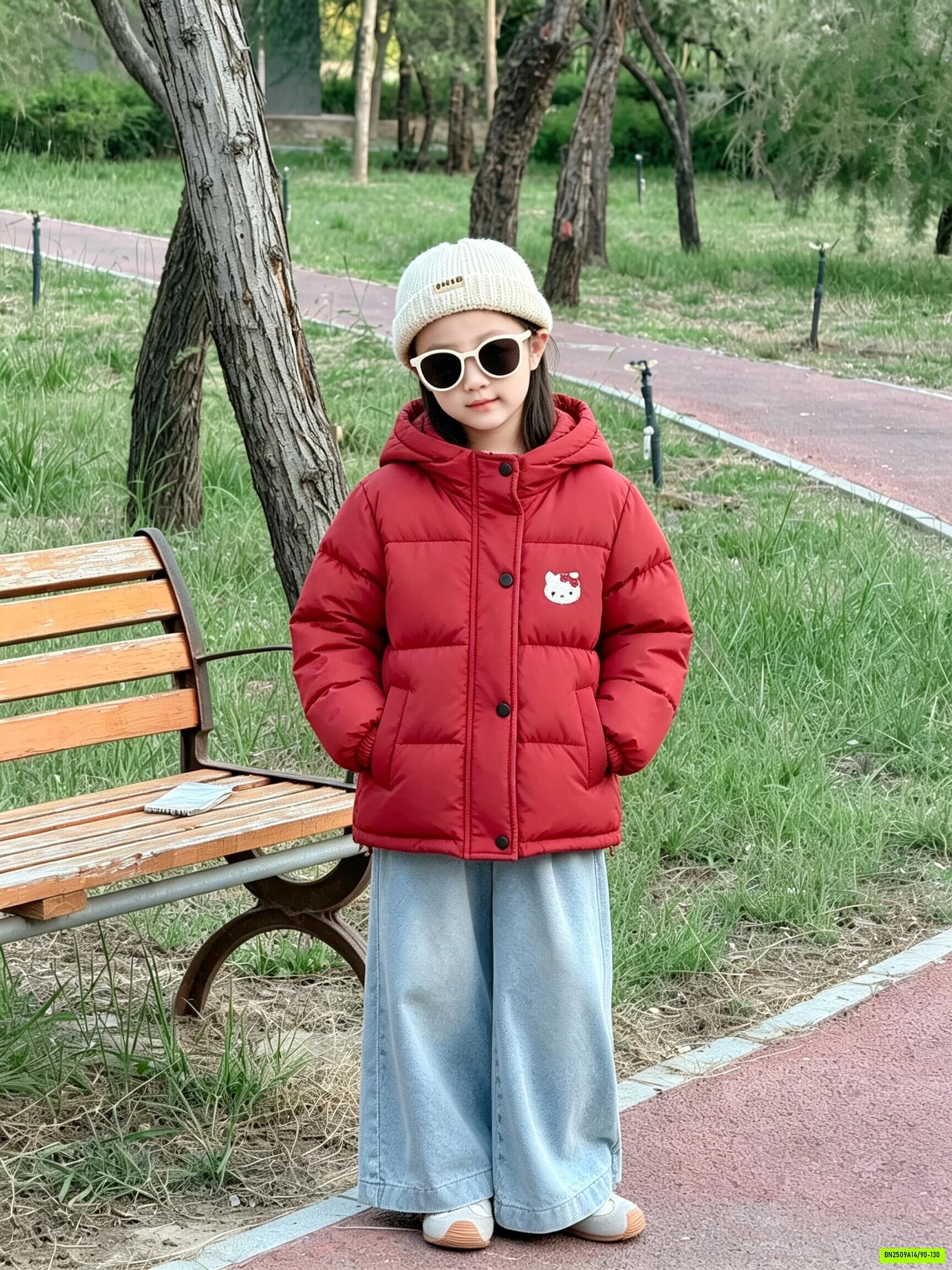KHOÁC PHAO KITTY LÓT NHUNG