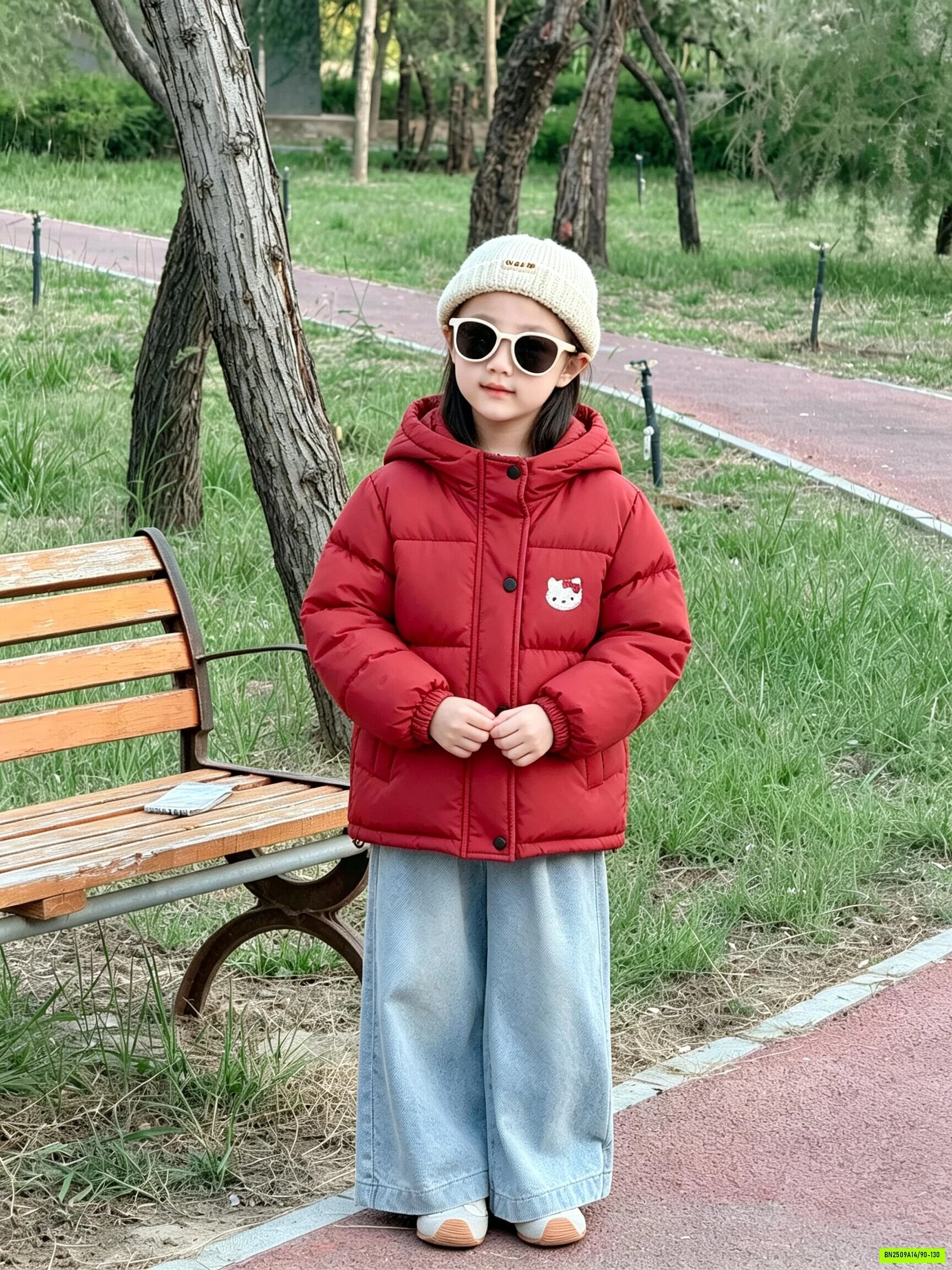 KHOÁC PHAO KITTY LÓT NHUNG