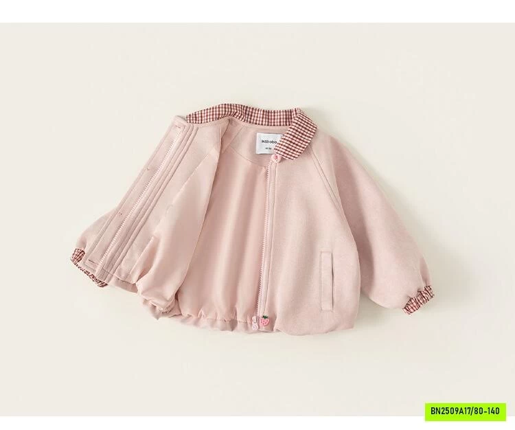 ÁO KHOÁC HỒNG MIX JEANS TRÁI TIM M.BANG