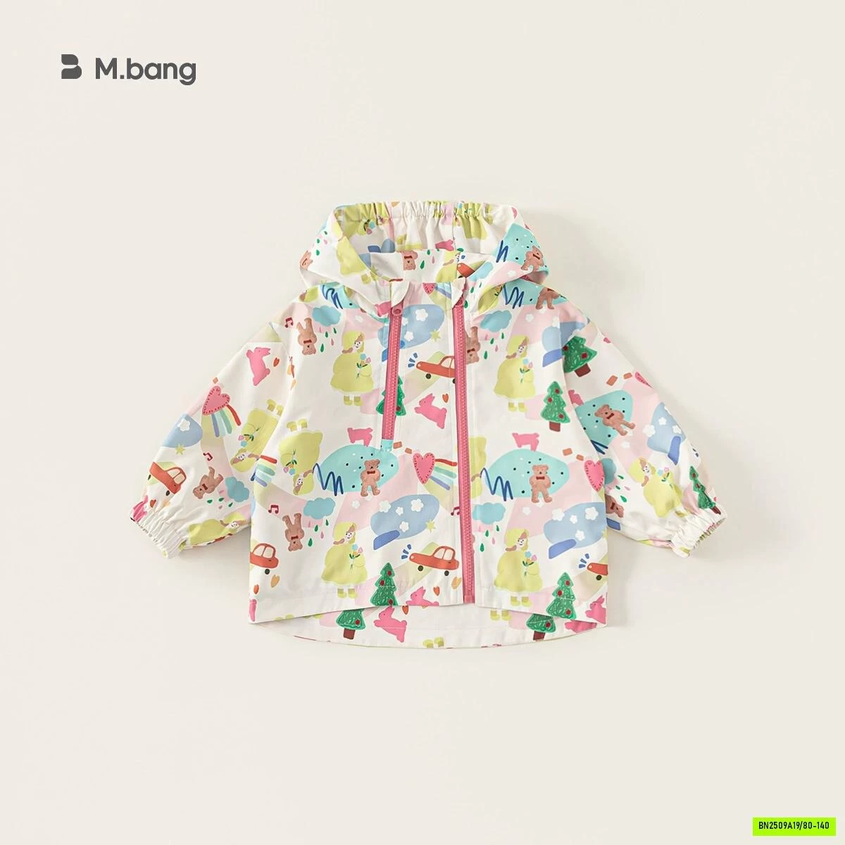 KHOÁC GIÓ HOẠ TIẾT M.BANG