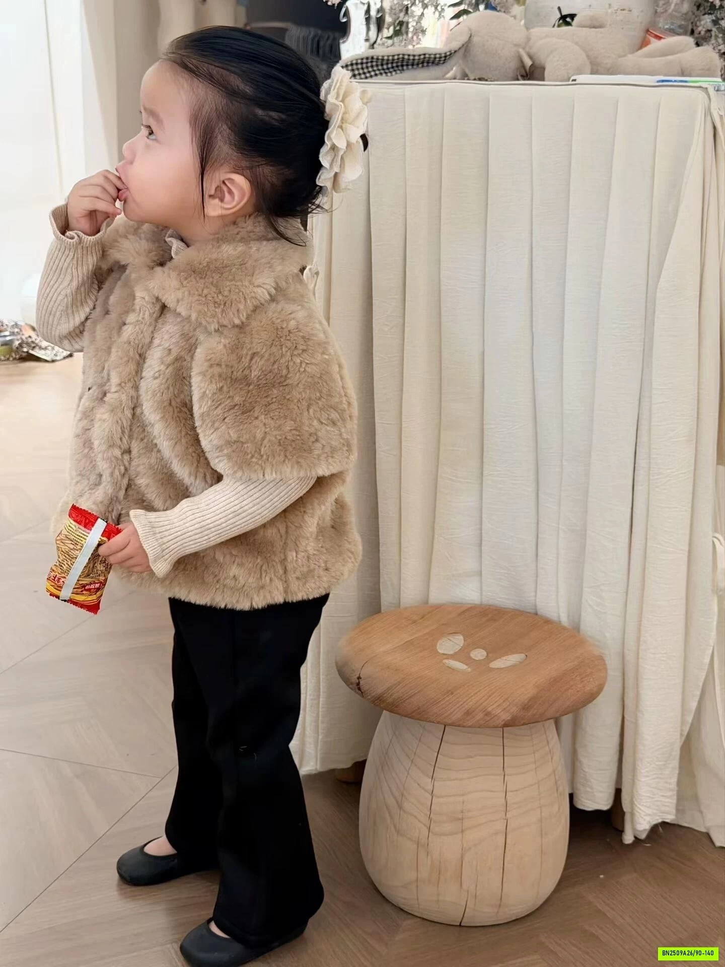 ÁO KHOÁC LÔNG MIX QUẦN LOE
