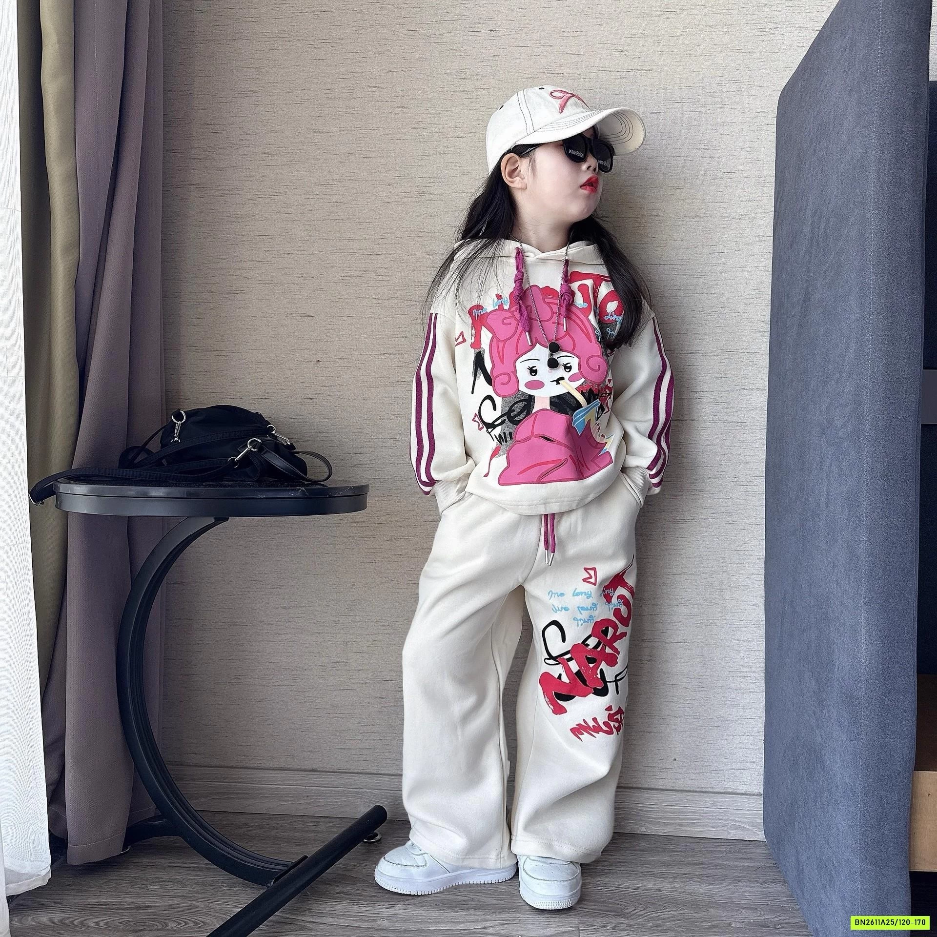 SÉT NỈ CÔ GÁI HOẠT HÌNH