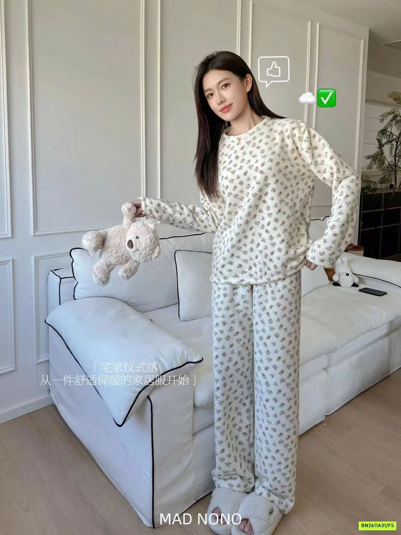 BỘ LÔNG HỌA TIẾT MADNONO