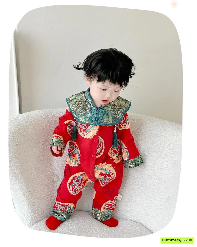 COUPLE ĐỎ IN RỒNG DIỆN TẾT