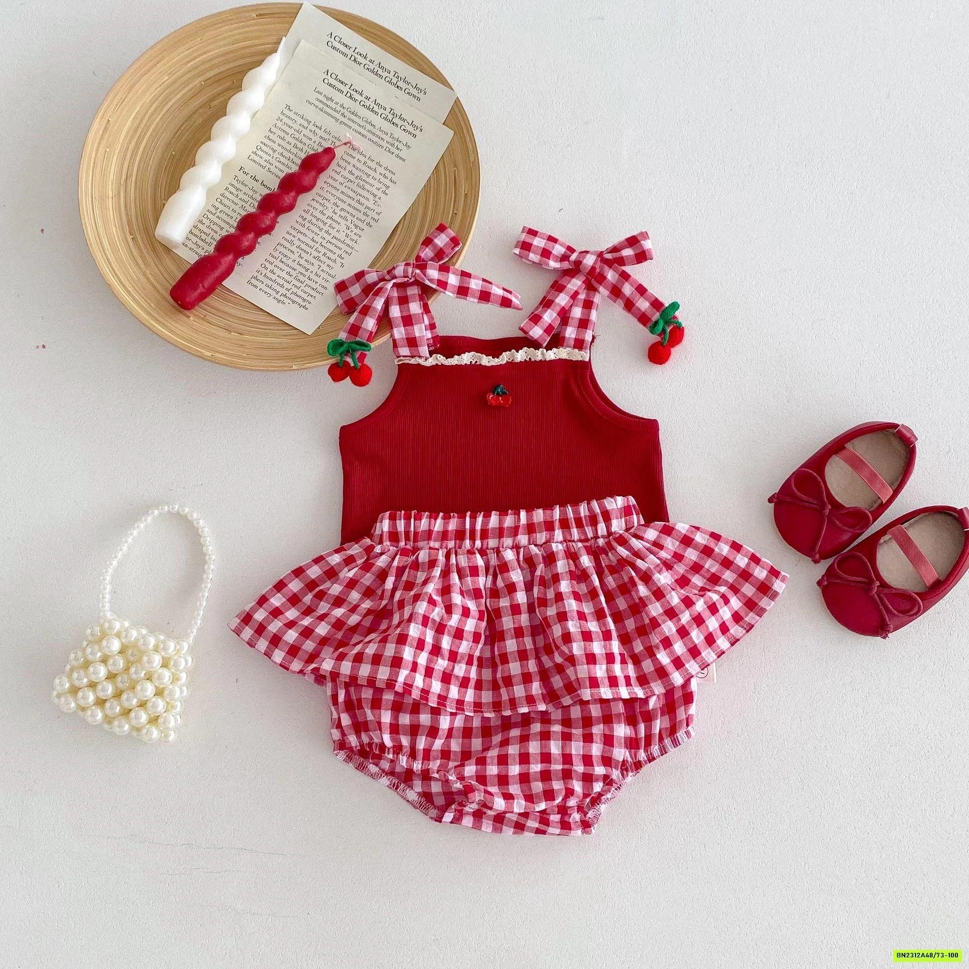 SÉT BỘ 2 DÂY CHERRY DỄ THƯƠNG