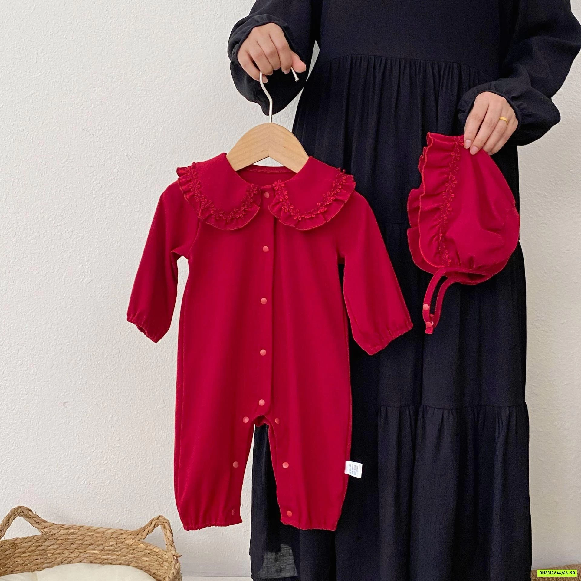 BODY COTTON VIỀN REN DIỆN TẾT