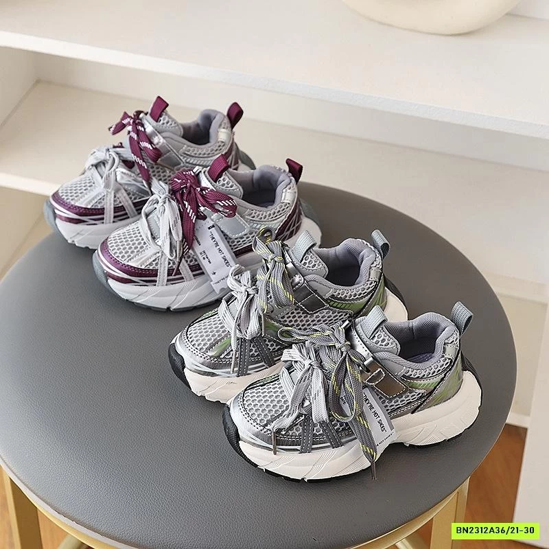 SNEAKER THỂ THAO PHỐI MÀU NHÍ