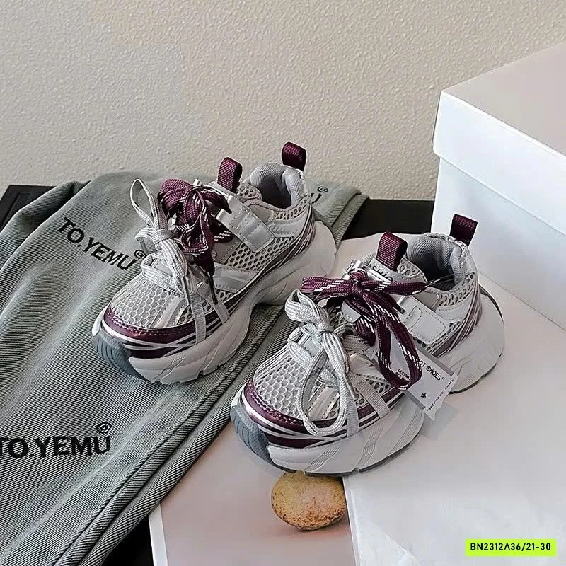 SNEAKER THỂ THAO PHỐI MÀU NHÍ