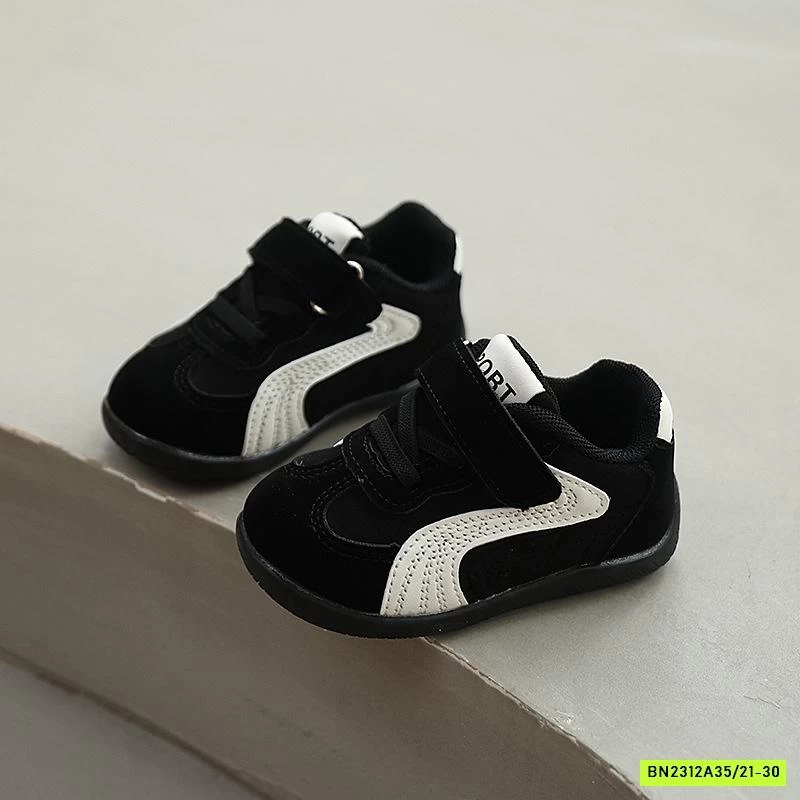 GIÀY QUAI DÁN PHỐI MÀU NHÍ