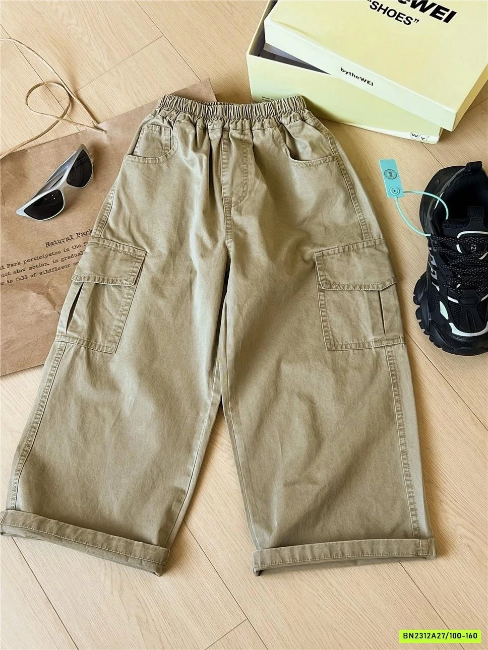 QUẦN KAKI SUÔNG TÚI HỘP SNIDOLS