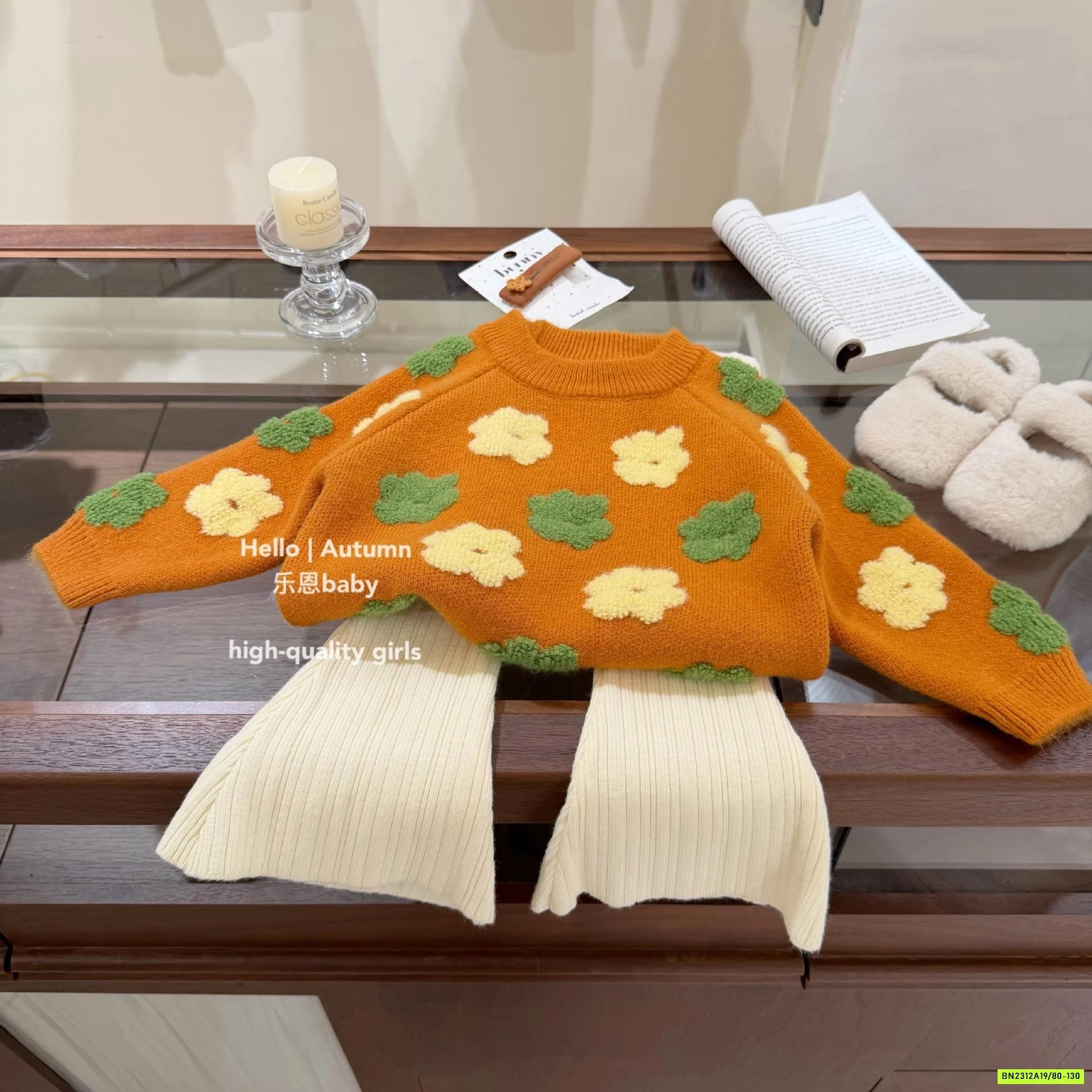 SÉT ÁO LEN CAM MIX QUẦN LOE