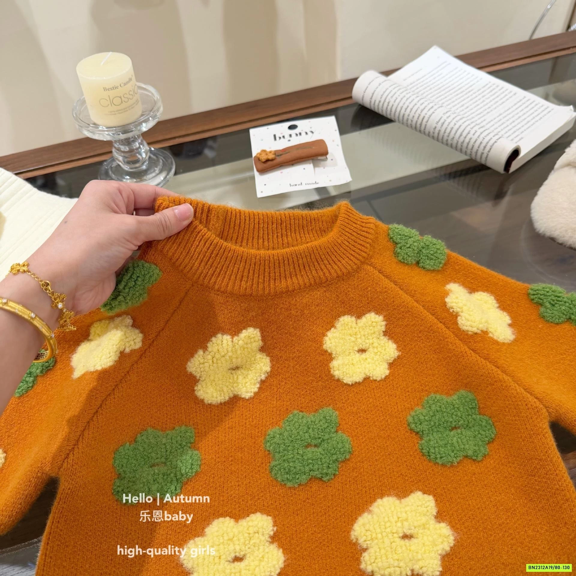 SÉT ÁO LEN CAM MIX QUẦN LOE