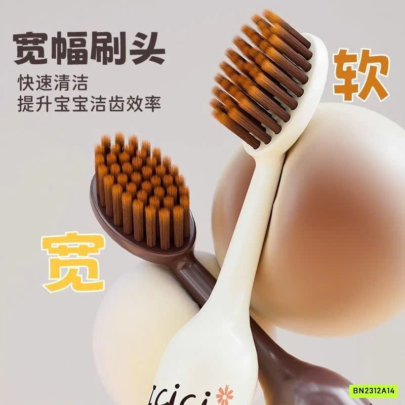 SET 6 BÀN CHẢI ĐÁNH RĂNG TRẺ EM ICICI HÌNH LABUBU