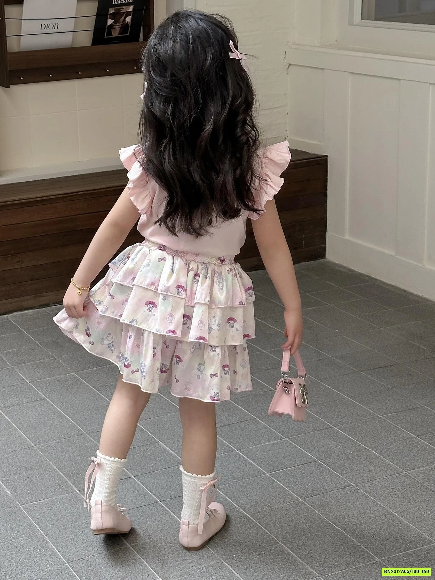 SÉT ÁO CÁNH TIÊN MIX CV XẾP TẦNG