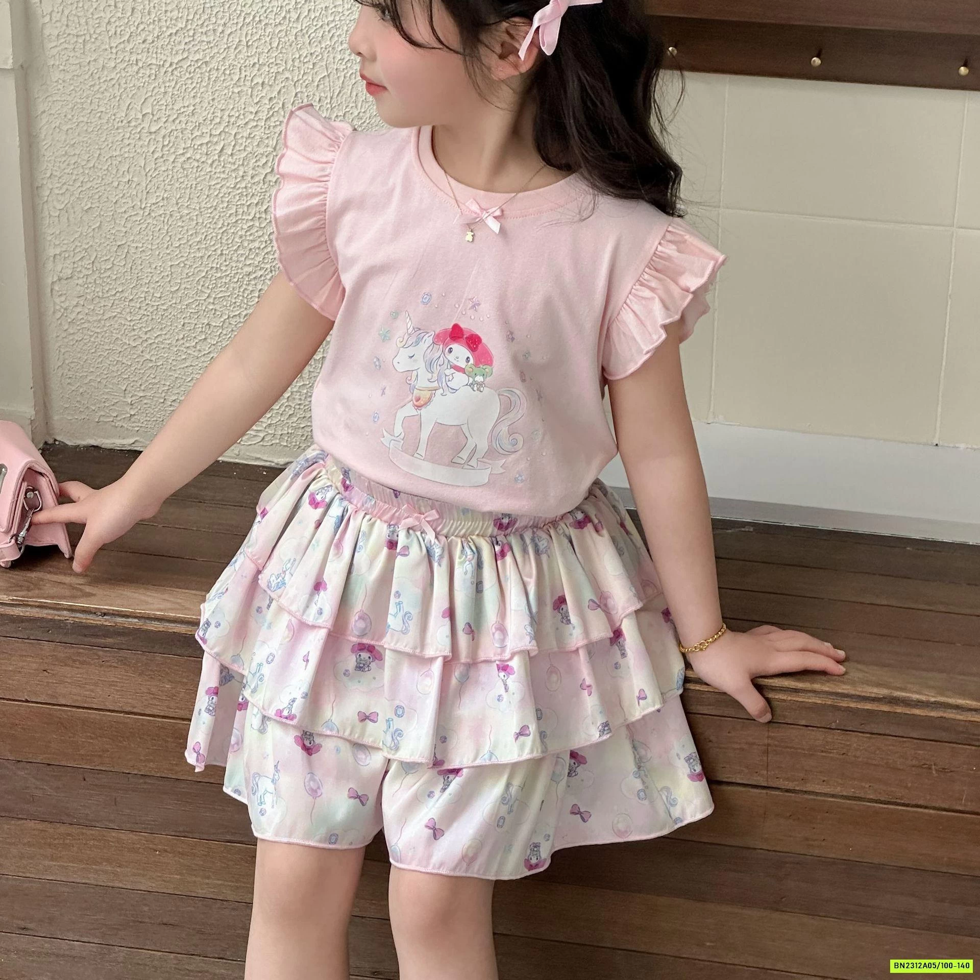 SÉT ÁO CÁNH TIÊN MIX CV XẾP TẦNG