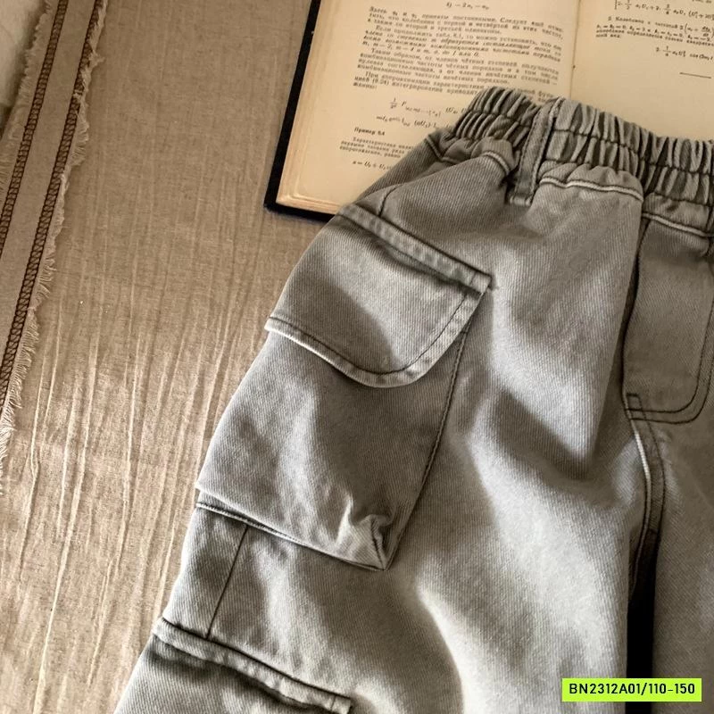 JEANS BẠC MÀU TÚI HỘP CÁ TÍNH