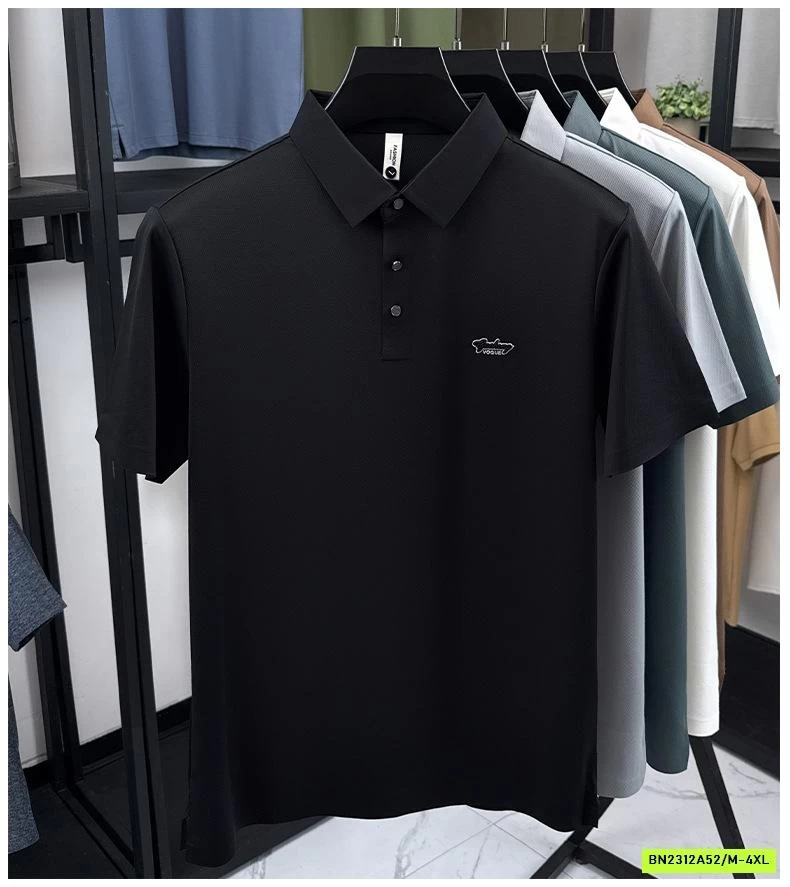 ÁO POLO NAM CHỮ NHỎ