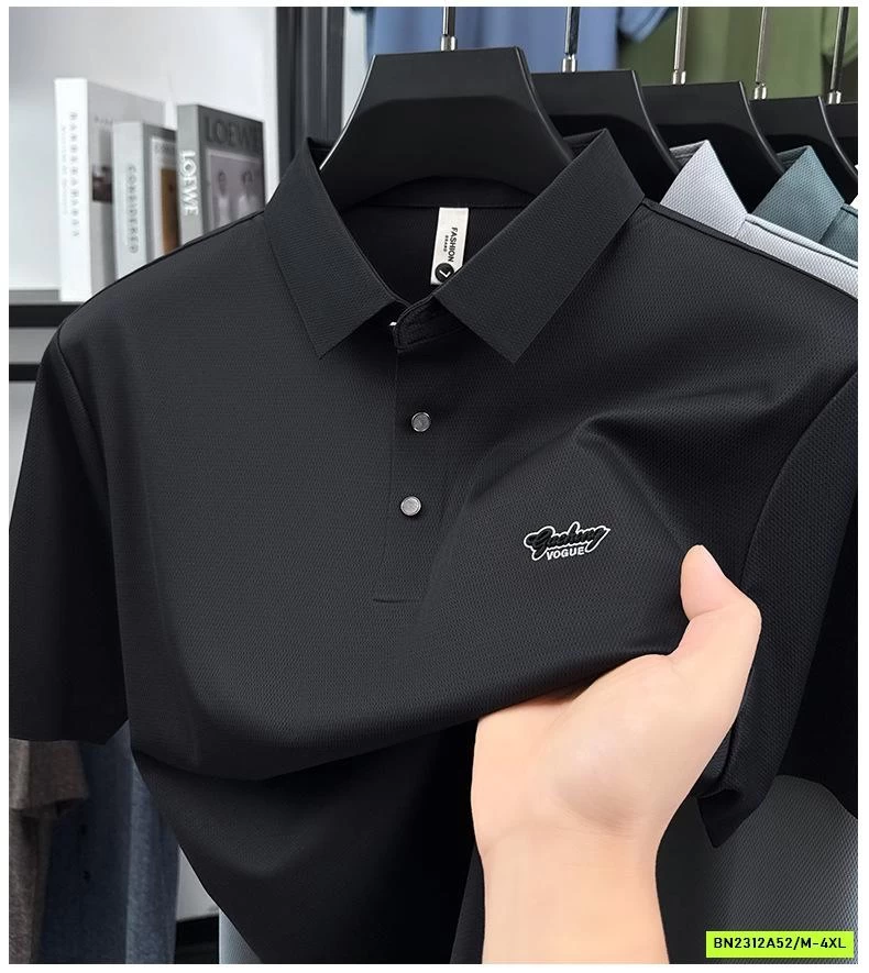 ÁO POLO NAM CHỮ NHỎ