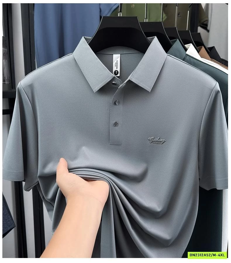 ÁO POLO NAM CHỮ NHỎ