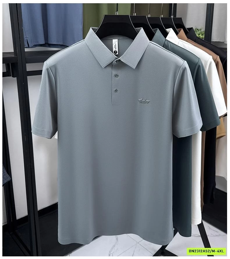 ÁO POLO NAM CHỮ NHỎ