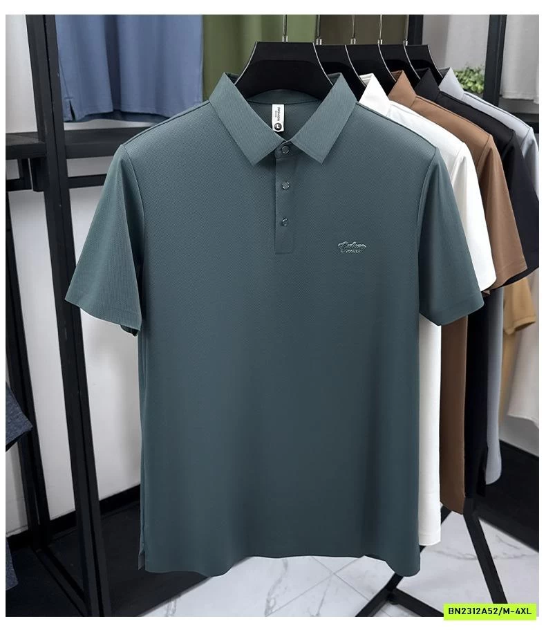 ÁO POLO NAM CHỮ NHỎ