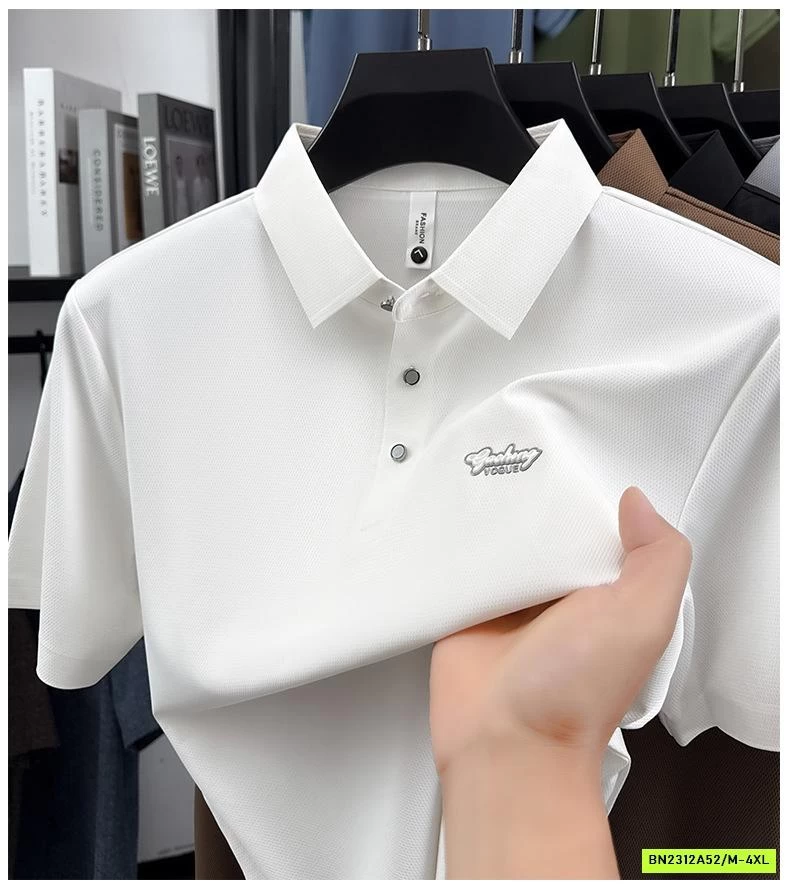 ÁO POLO NAM CHỮ NHỎ