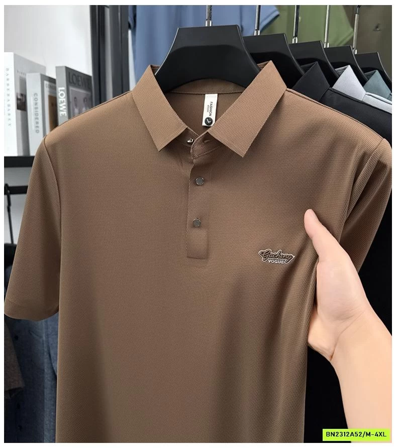 ÁO POLO NAM CHỮ NHỎ