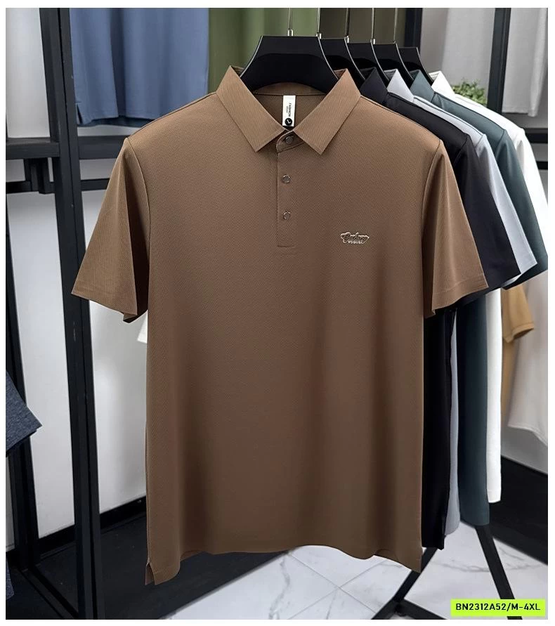ÁO POLO NAM CHỮ NHỎ