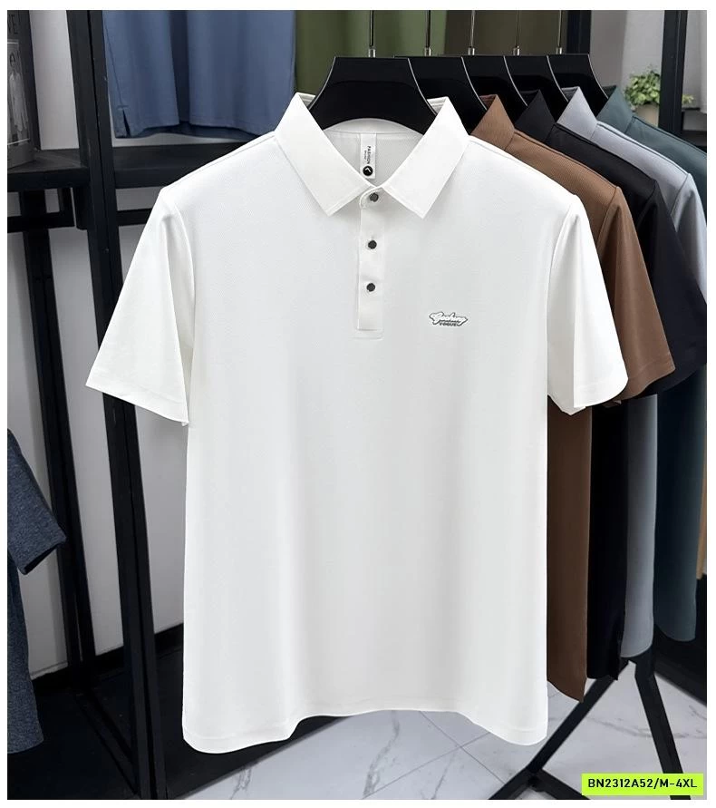 ÁO POLO NAM CHỮ NHỎ