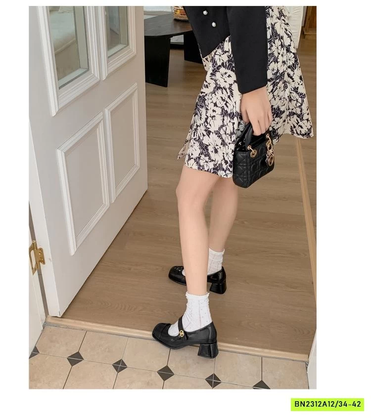 GIÀY MERY JANE MŨI VUÔNG