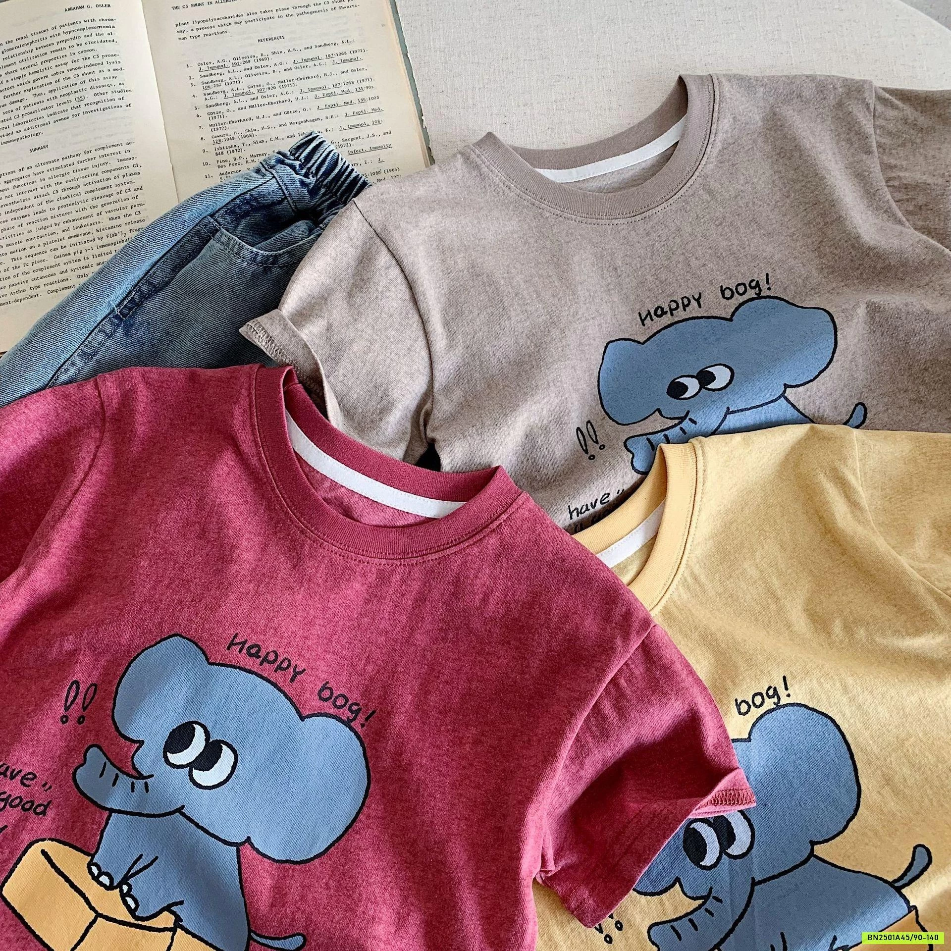 ÁO THUN IN HÌNH VOI