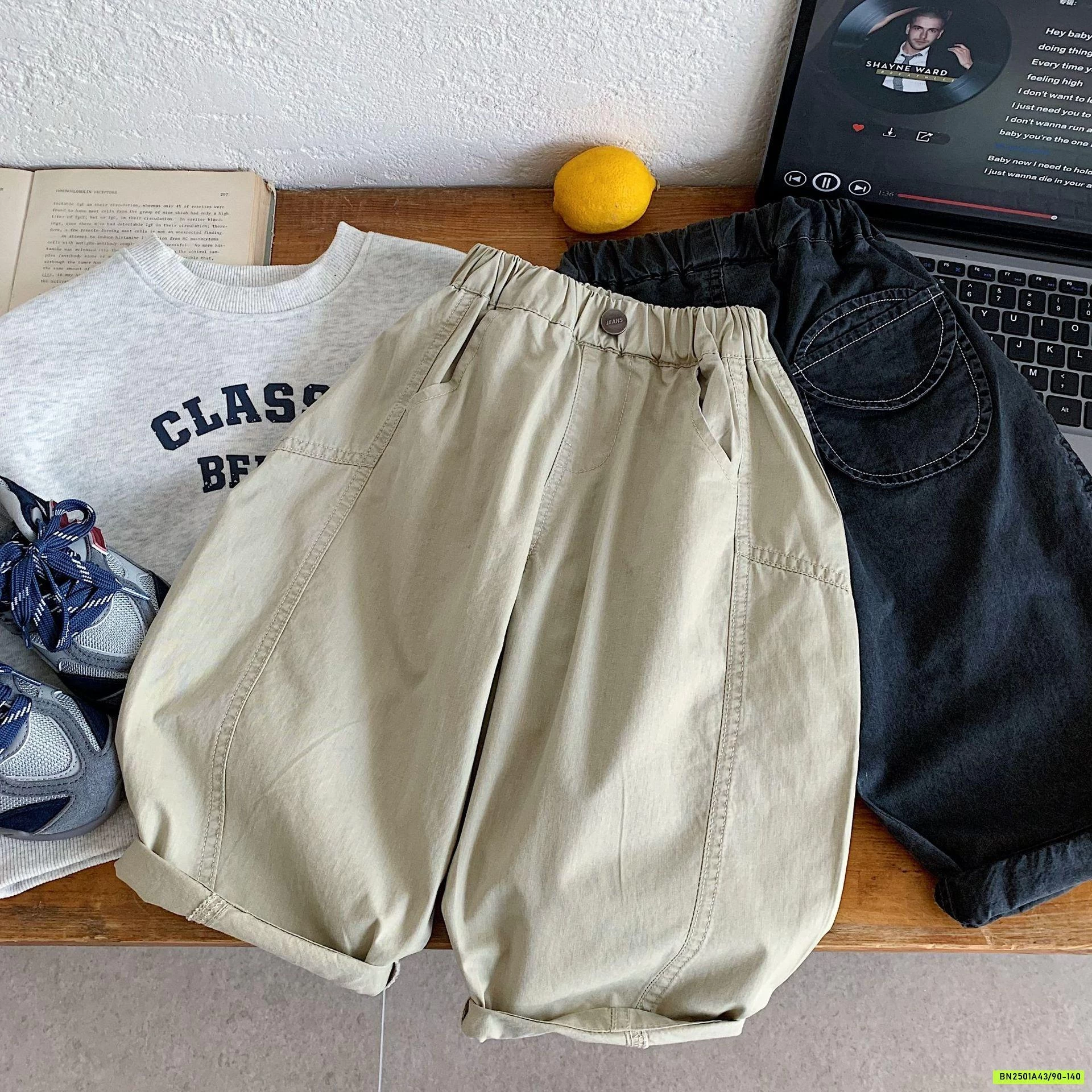 BAGGY THÔ MỀM TÚI SAU