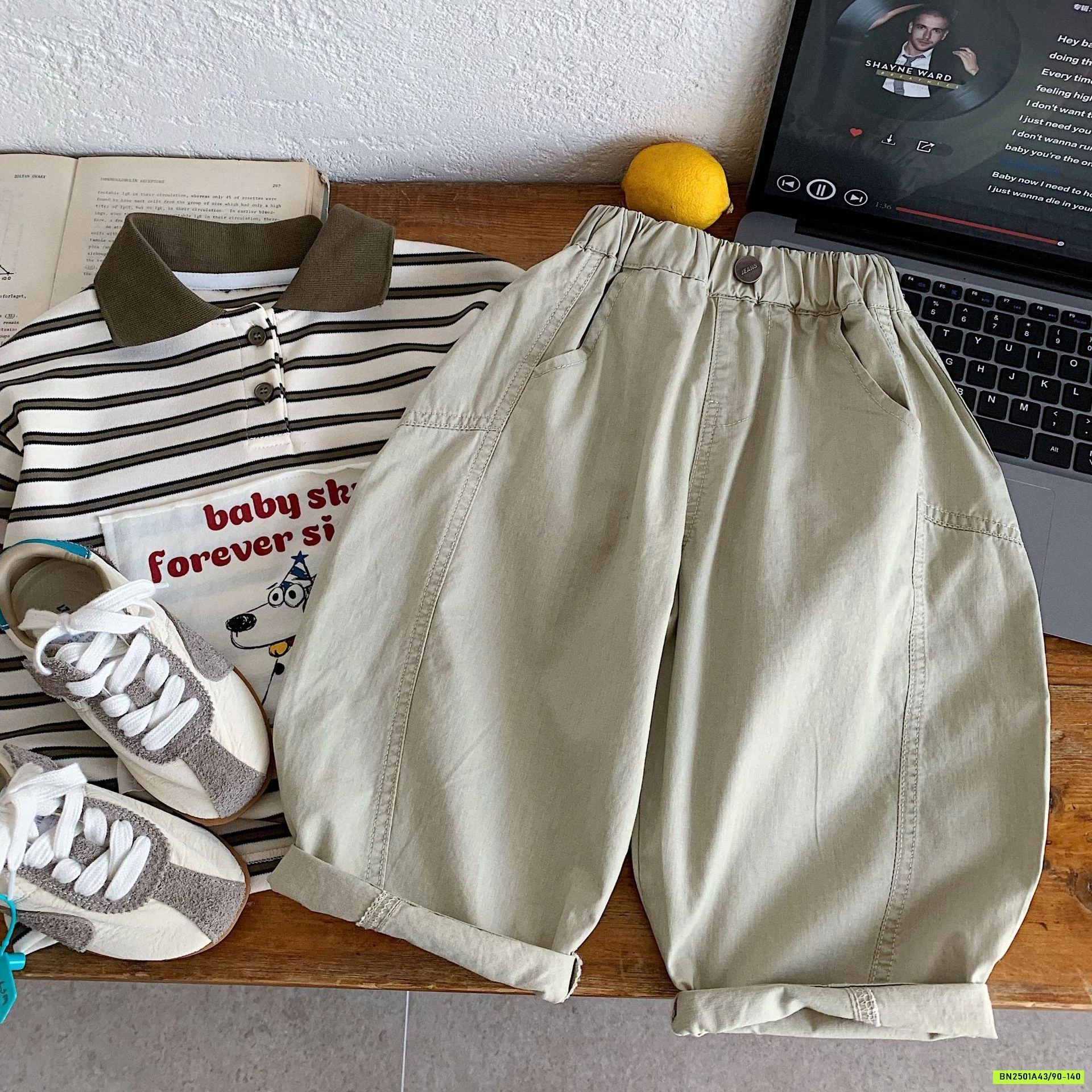 BAGGY THÔ MỀM TÚI SAU