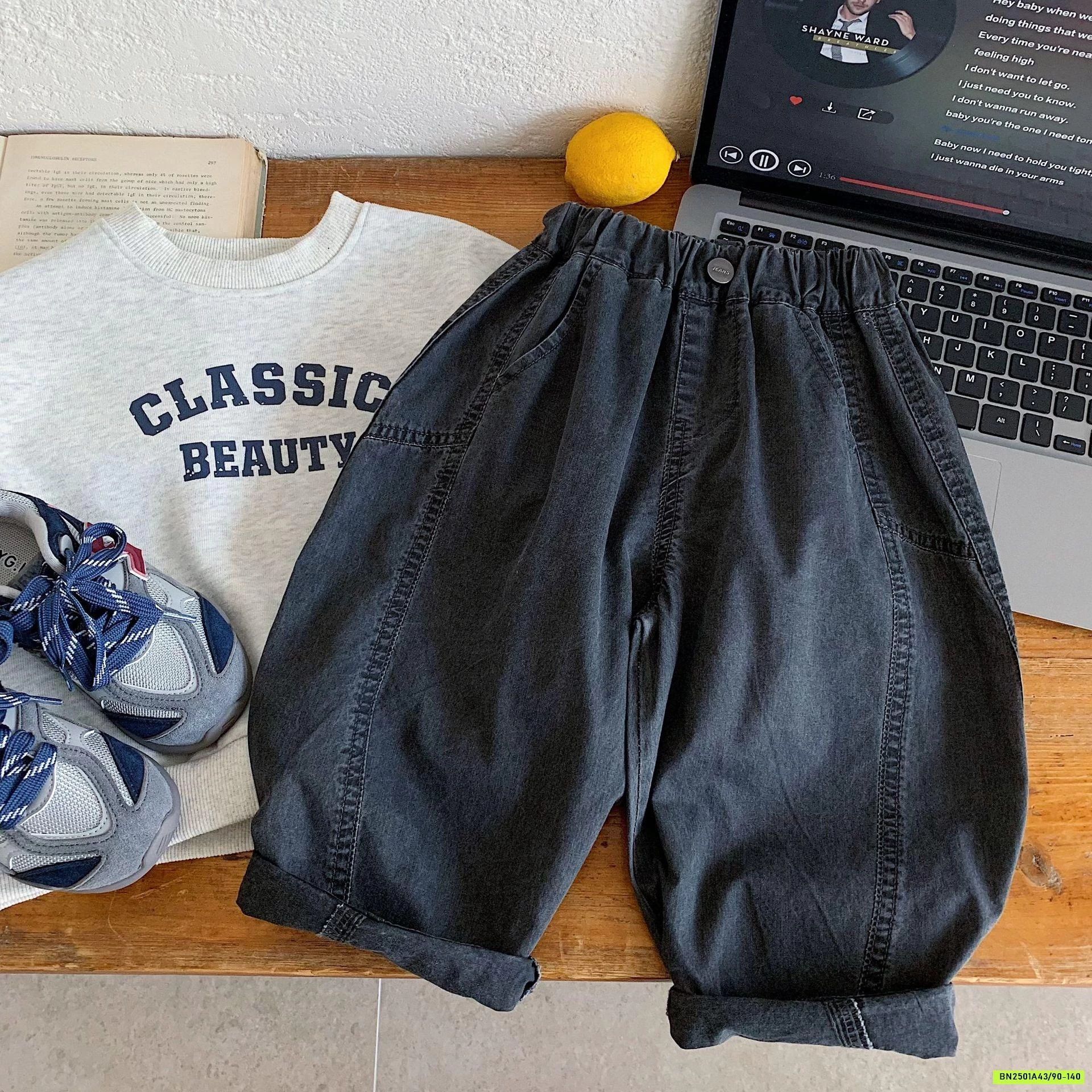 BAGGY THÔ MỀM TÚI SAU