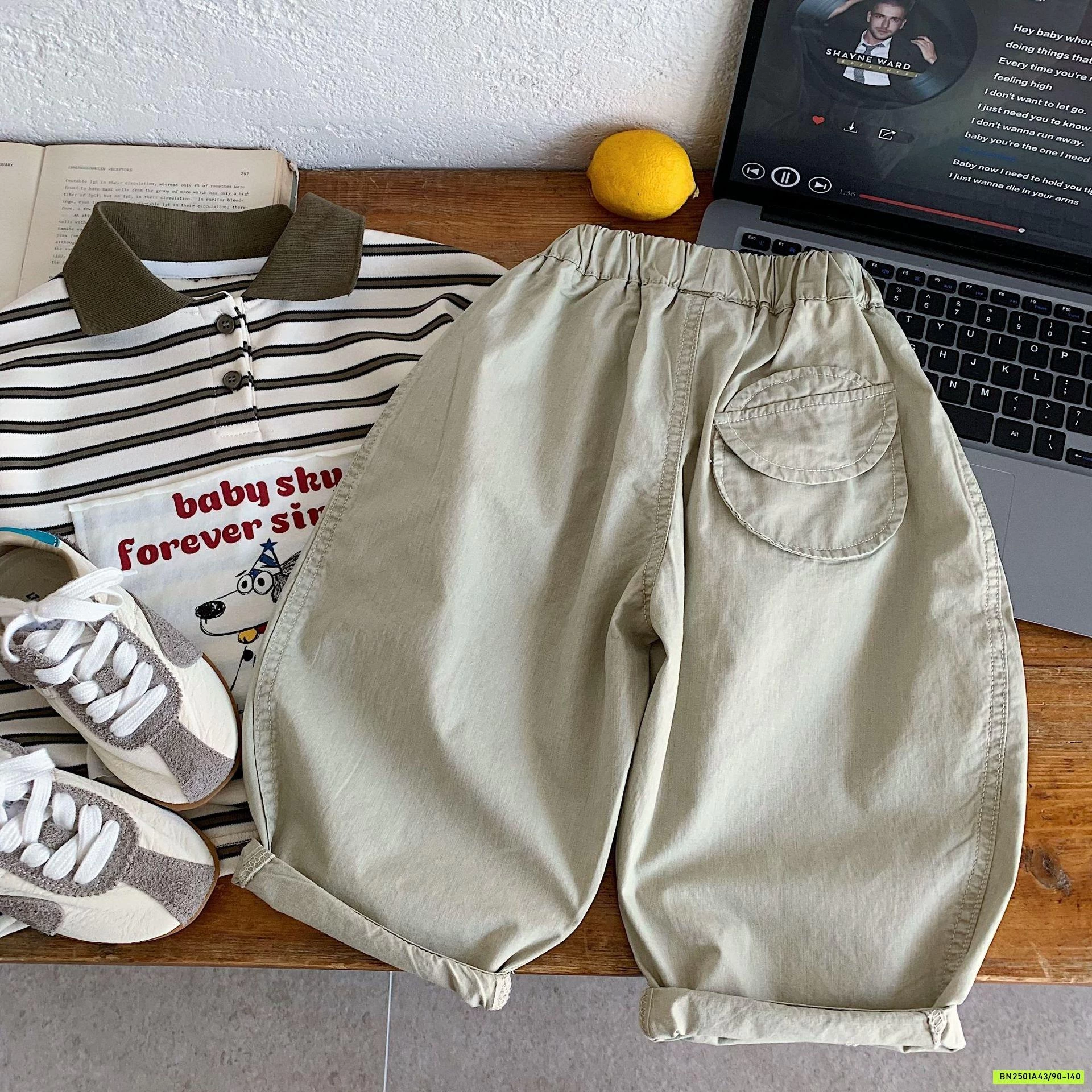 BAGGY THÔ MỀM TÚI SAU