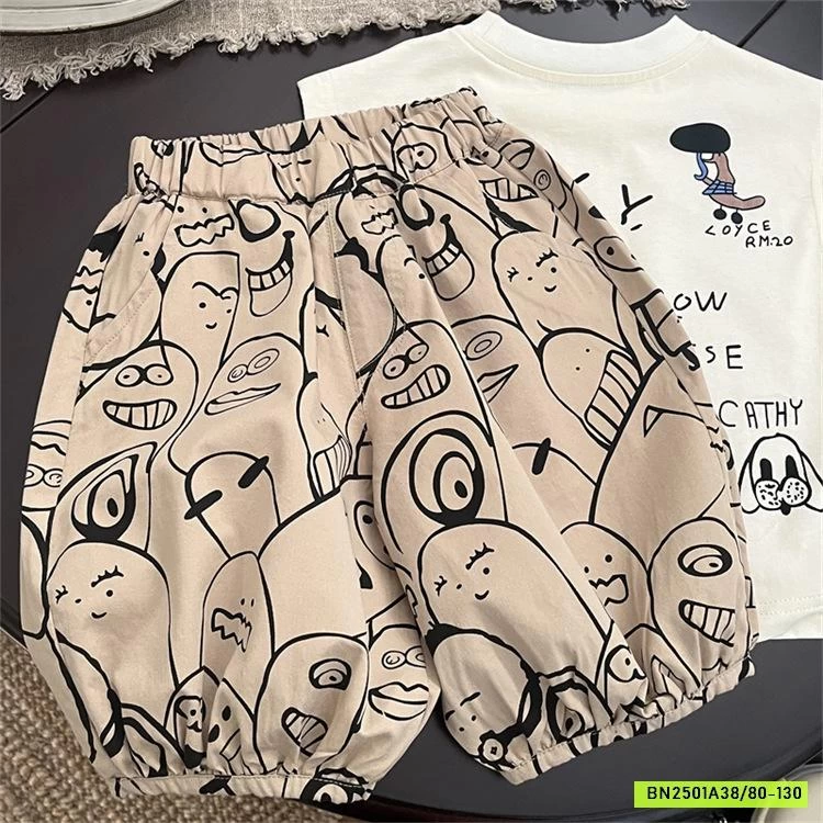 SÉT ÁO TANKTOP MIX QUẦN BOOM IN HÌNH