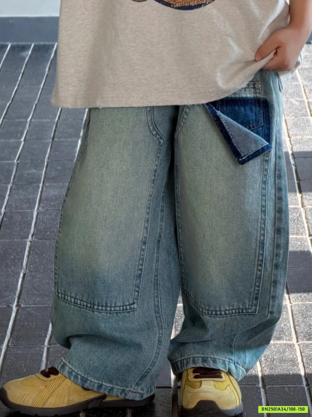 JEANS BAGGY VÁ GỐI CÁ TÍNH