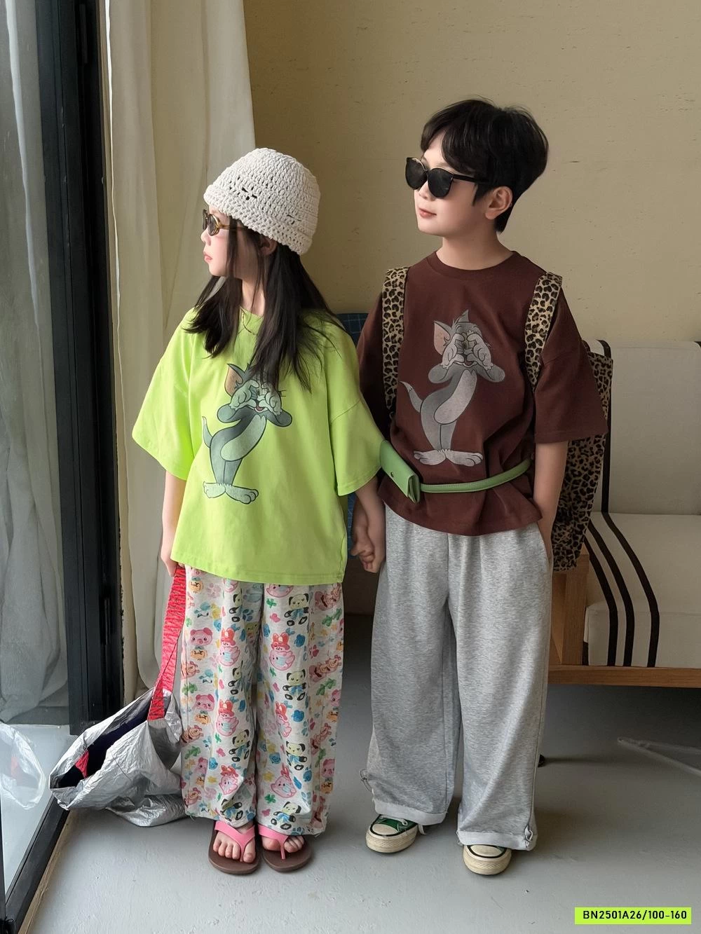 ÁO THUN MÈO TÔM KUMAIKIDS