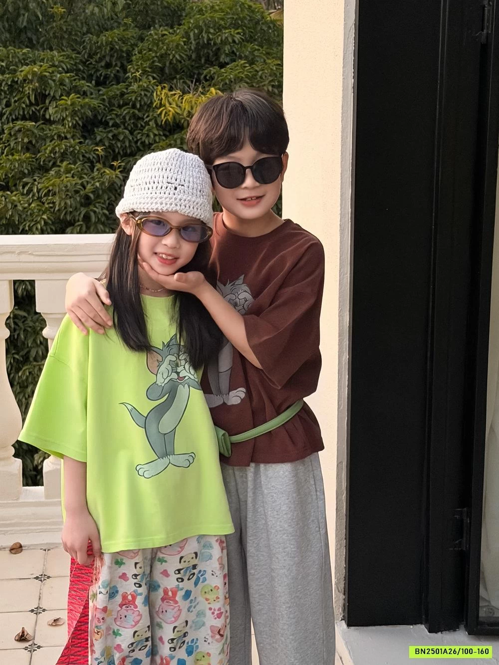 ÁO THUN MÈO TÔM KUMAIKIDS