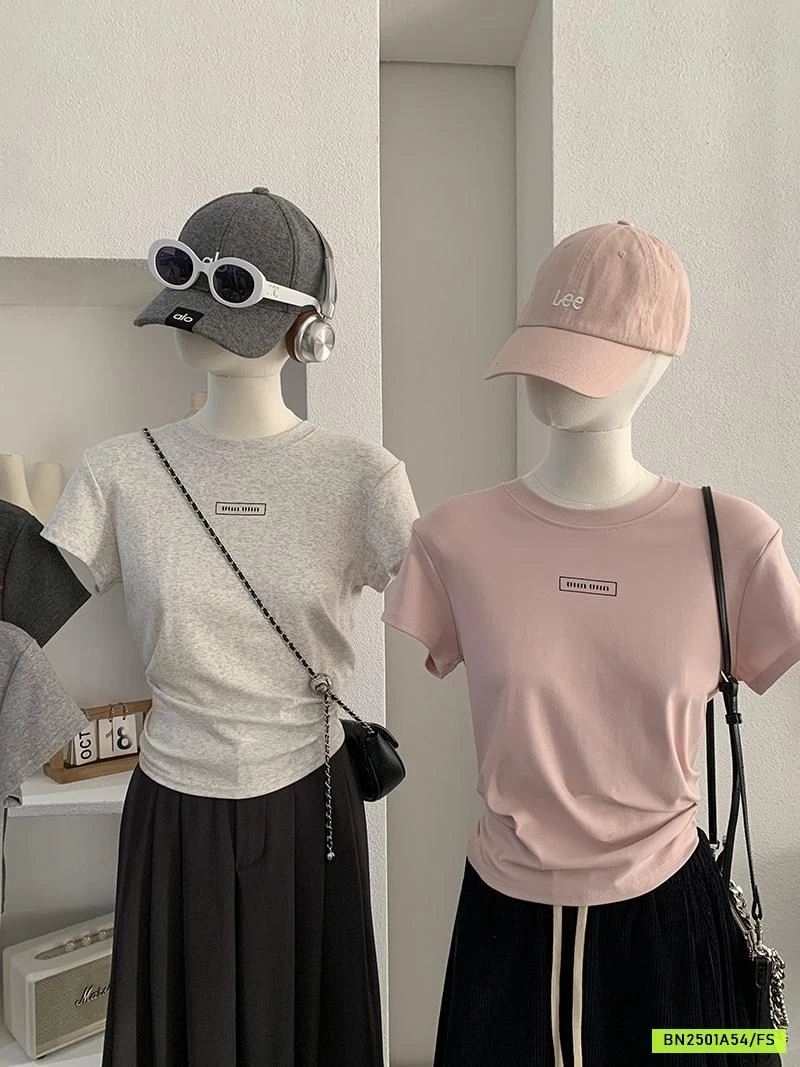 THUN BOZIP CỔ TRÒN MIUMIU