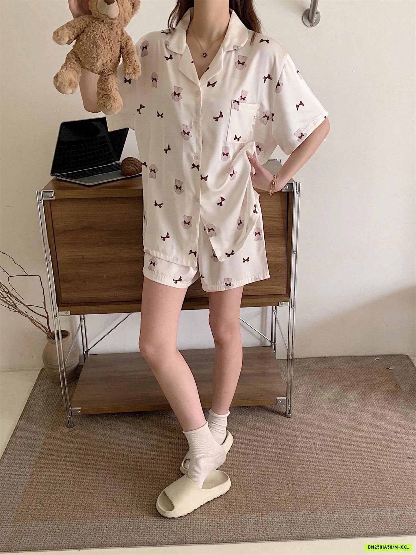 PIZAMA CỘC TAY DỄ THƯƠNG