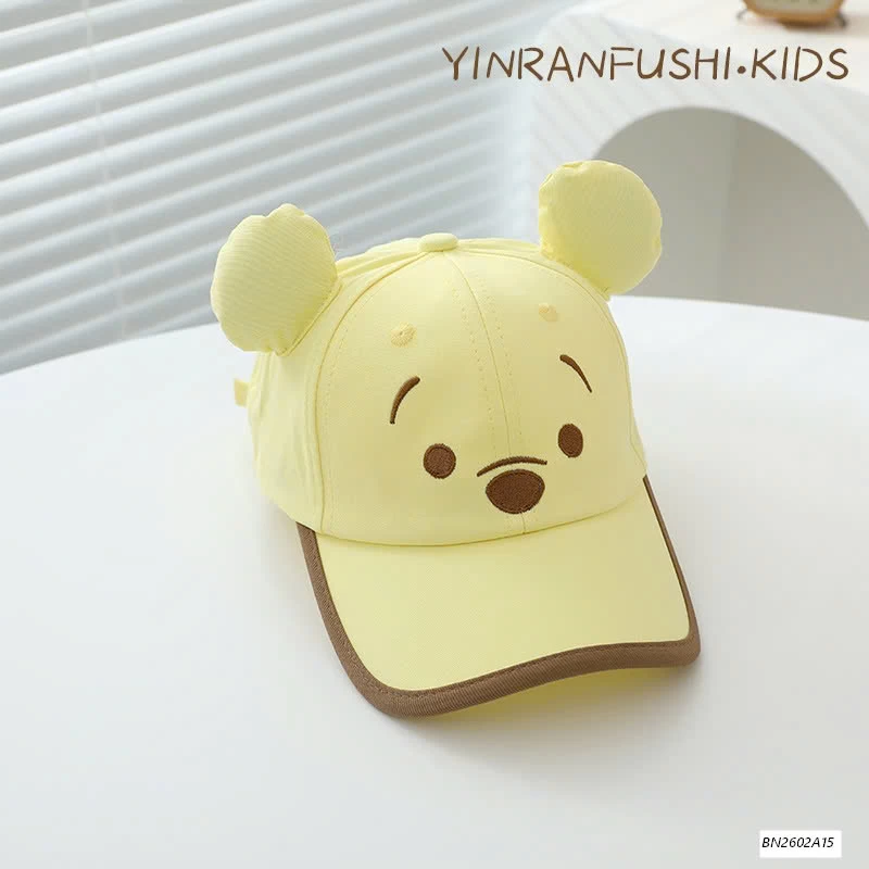 MŨ LƯỠI TRAI HOẠT HÌNH TAI 3D