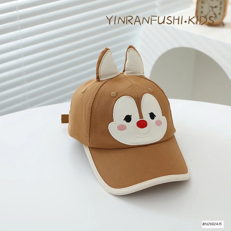 MŨ LƯỠI TRAI HOẠT HÌNH TAI 3D