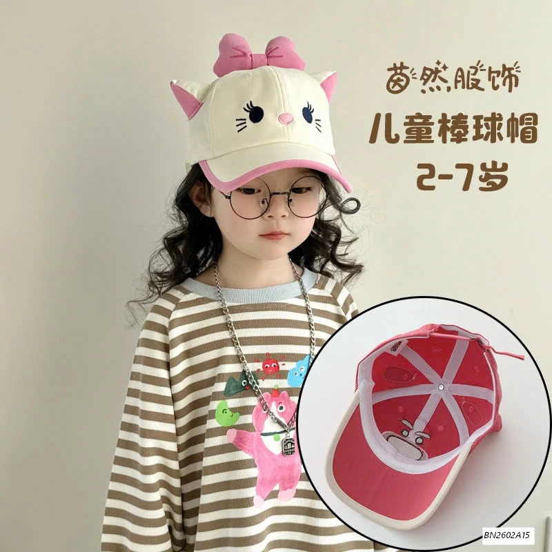 MŨ LƯỠI TRAI HOẠT HÌNH TAI 3D